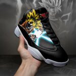 Goku Sneakers Kanji Symbol Dragon Ball Z Anime Shoes MN10 - 4 - GearAnime