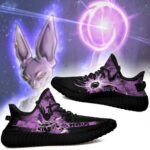 Beerus Yeezy Shoes Silhouette Dragon Ball Z Anime Shoes Fan MN04 - 2 - GearAnime