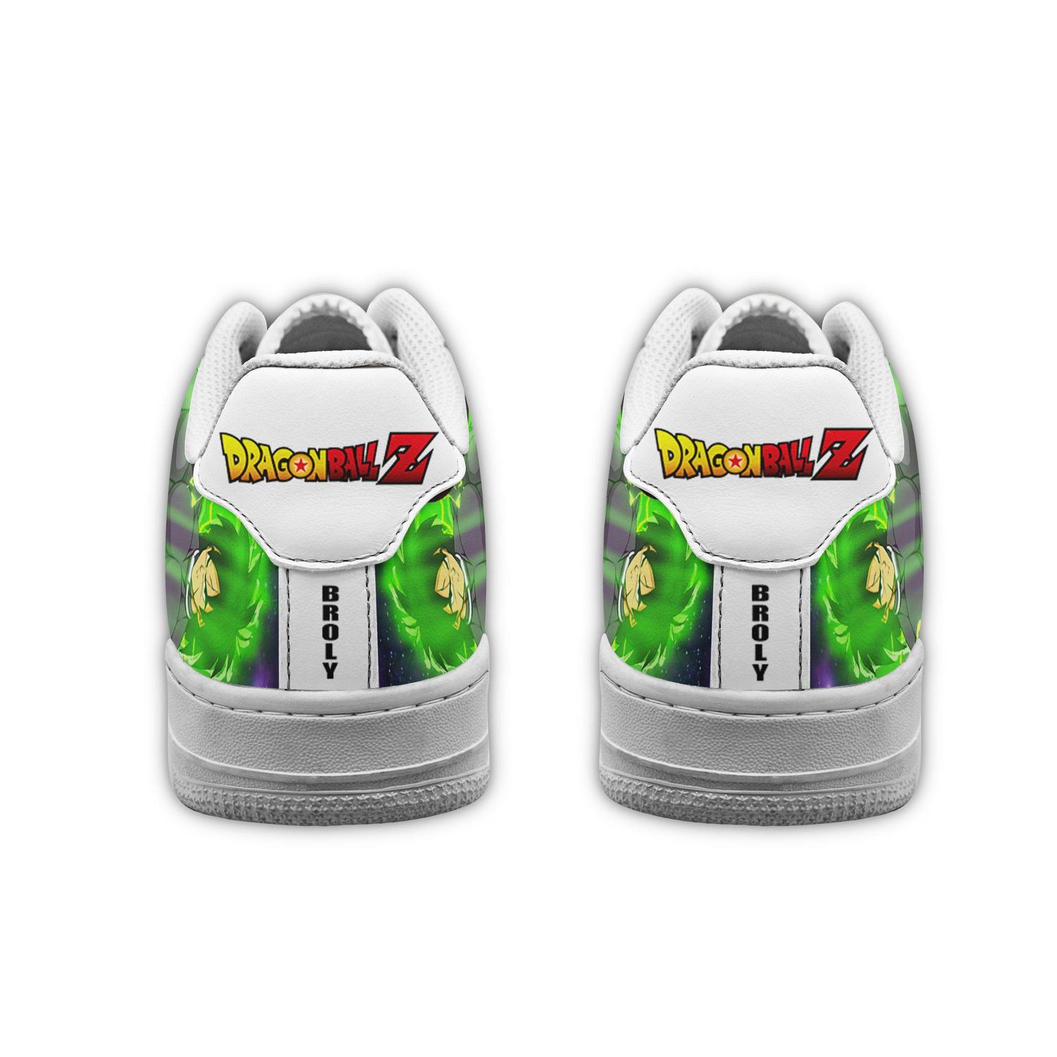 Broly Sneakers Dragon Ball Z Anime Shoes Fan Gift PT04 - Saiyanstore.com