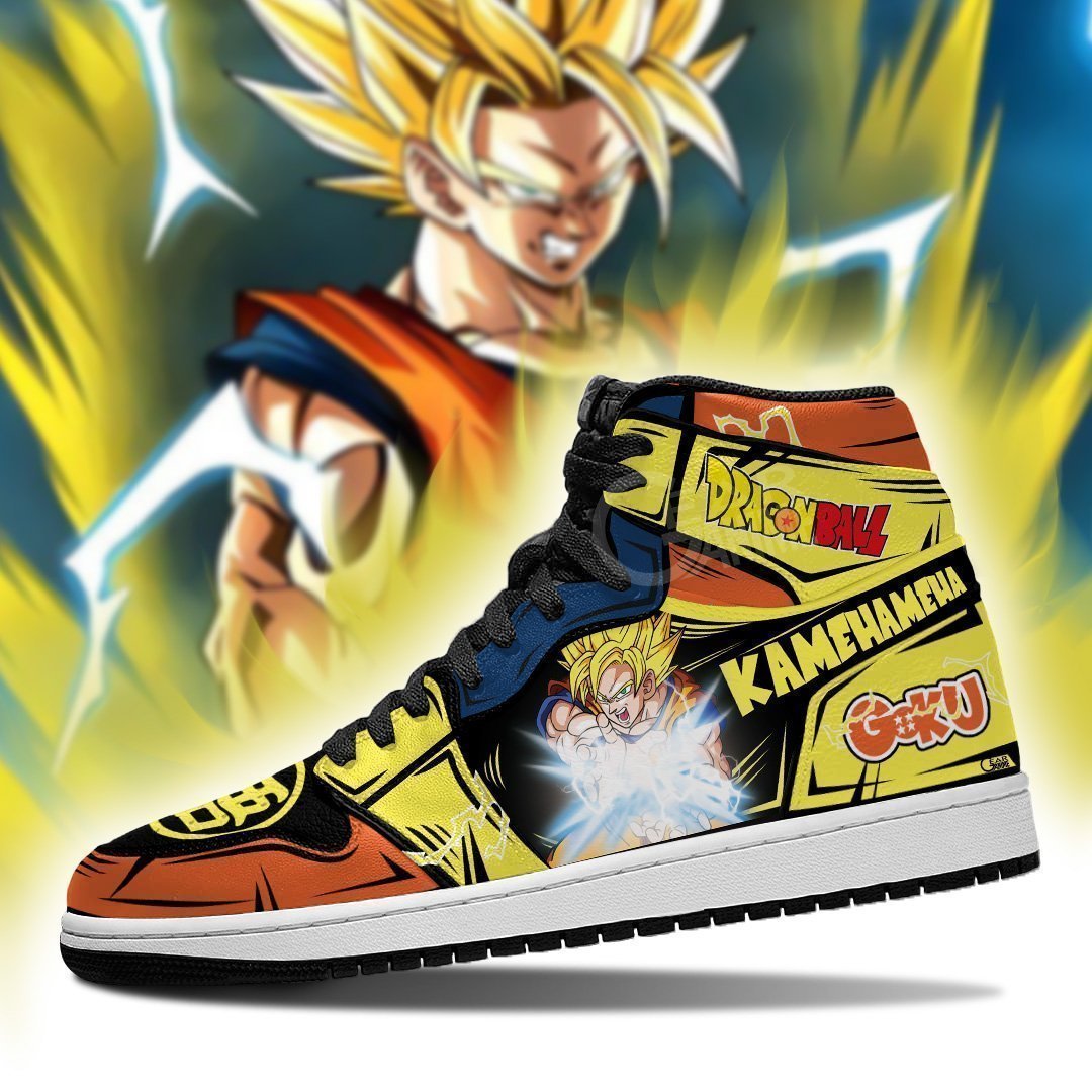Goku Super Saiyan Sneakers Dragon Ball Anime Shoes Fan MN05 -  