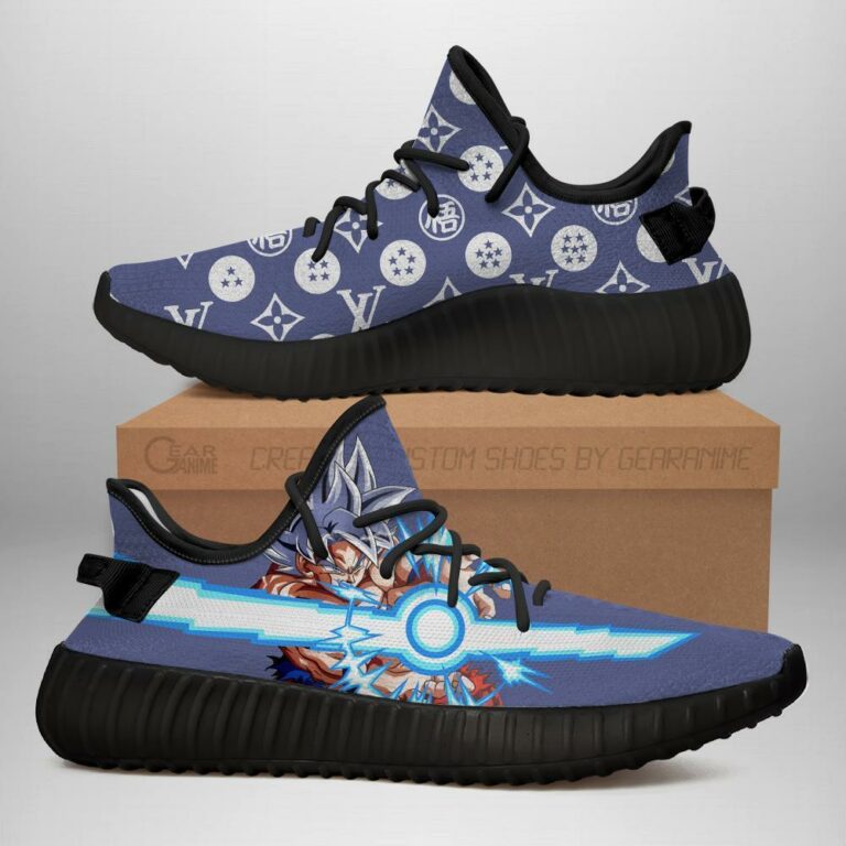 Goku Ultra Instinct Yeezy Shoes Fashion Dragon Ball Z Shoes Fan MN03 ...