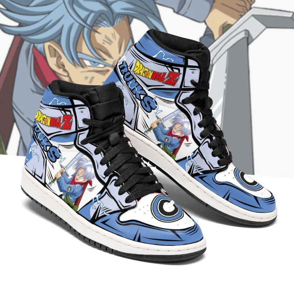 Trunks Shoes Boots Dragon Ball Z Anime Sneakers Fan Gift MN04