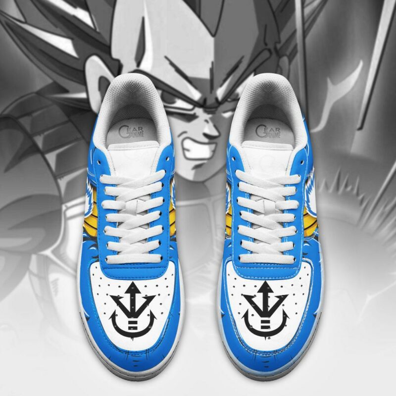 DBZ Vegeta Air Shoes Custom Power Dragon Ball Anime ShoesGear Anime