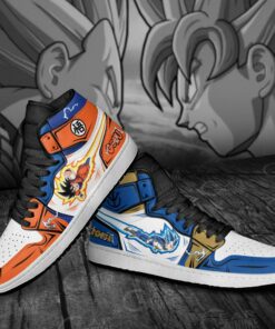 Goku and Vegeta Sneakers Custom Dragon Ball Anime Shoes
