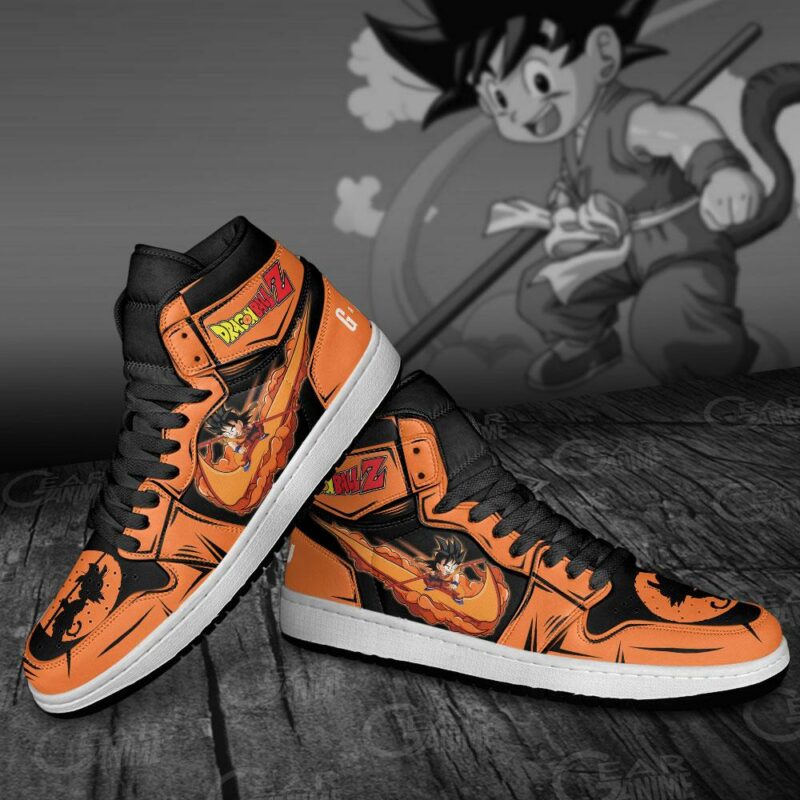 Cute Goku Custom Shoes 1