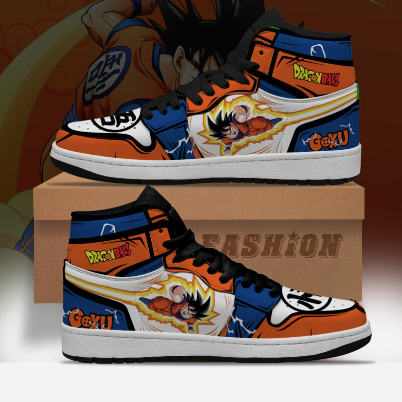 Goku Custom Shoes V8 1
