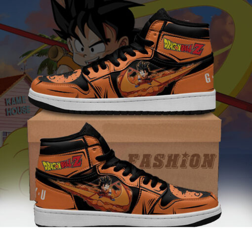 Cute Goku Custom Shoes 1