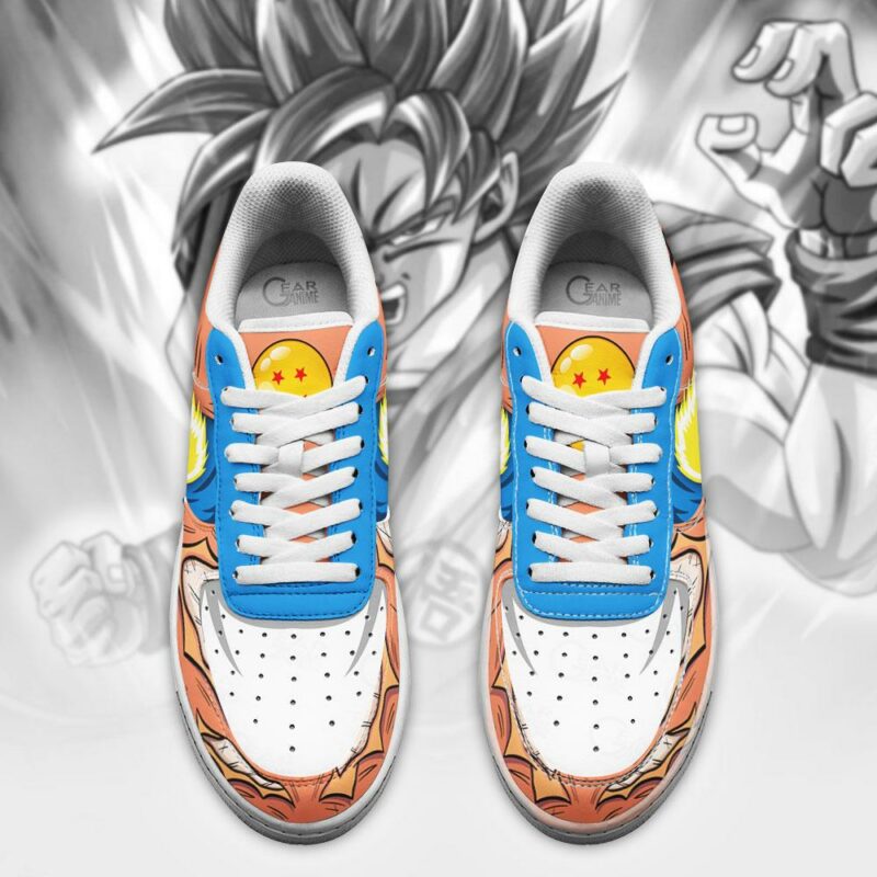 DBZ Goku Air Sneakers Custom Skill Dragon Ball Anime Shoes