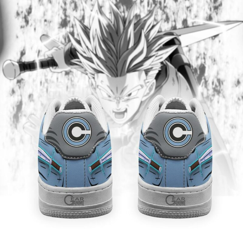 DBZ Trunks Air Sneakers Custom Sword Dragon Ball Anime Shoes