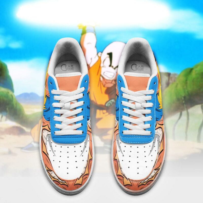 DBZ Krillin Air Sneakers Custom Skill Dragon Ball Anime Shoes