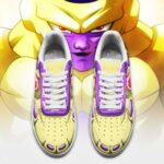 DBZ Gold Frieza Air Sneakers Custom Skill Dragon Ball Anime ShoesGear Anime