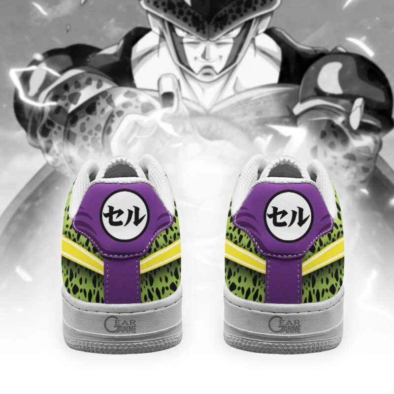 DBZ Perfect Cell Air Sneakers Custom Dragon Ball Anime ShoesGear Anime