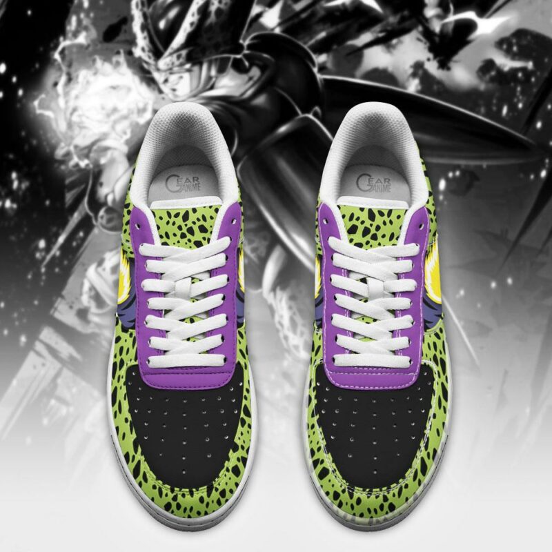 DBZ Perfect Cell Air Sneakers Custom Dragon Ball Anime Shoes