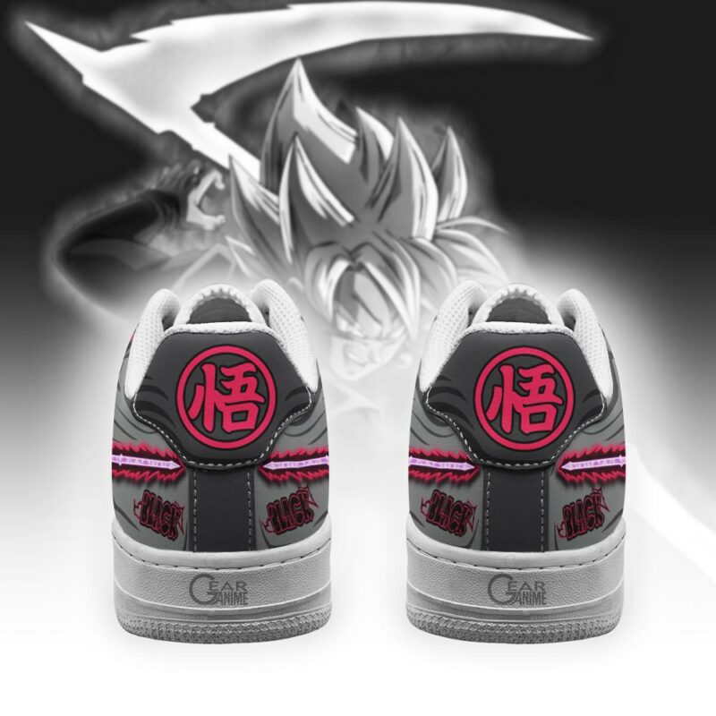Goku Black Rose Air Sneakers Custom Skill Dragon Ball Anime ShoesGear Anime