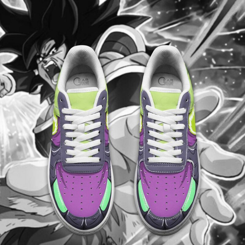 Super Broly Air Sneakers Custom Skill Dragon Ball Anime Shoes - 4 - GearAnime
