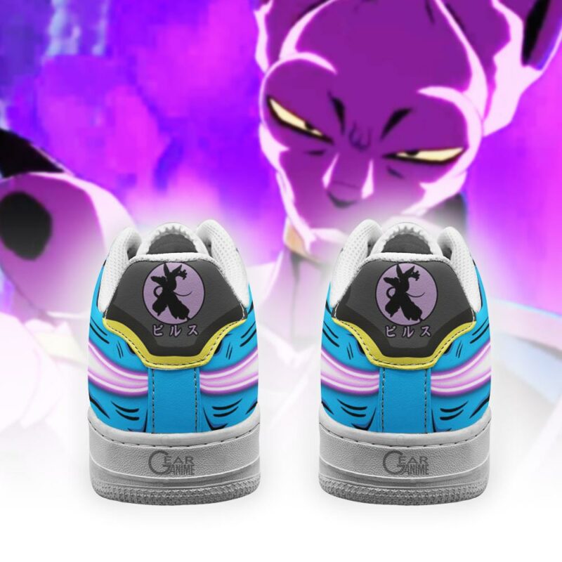 Beerus Air Sneakers Custom Skill Dragon Ball Anime Shoes - 4 - GearAnime
