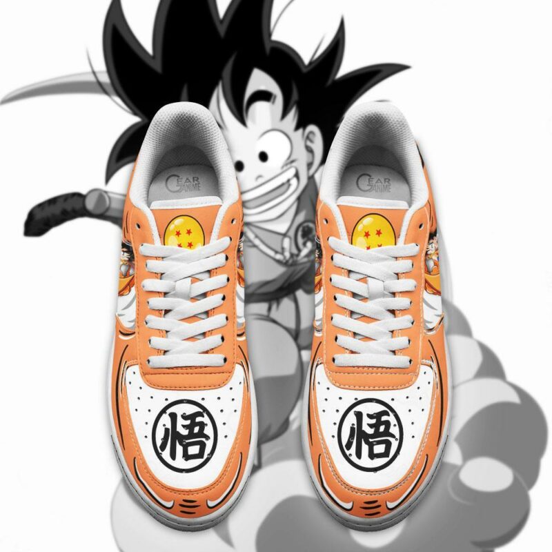 Goku Flying Nimbus Air Sneakers Custom Anime Dragon Ball Shoes - 3 - GearAnime