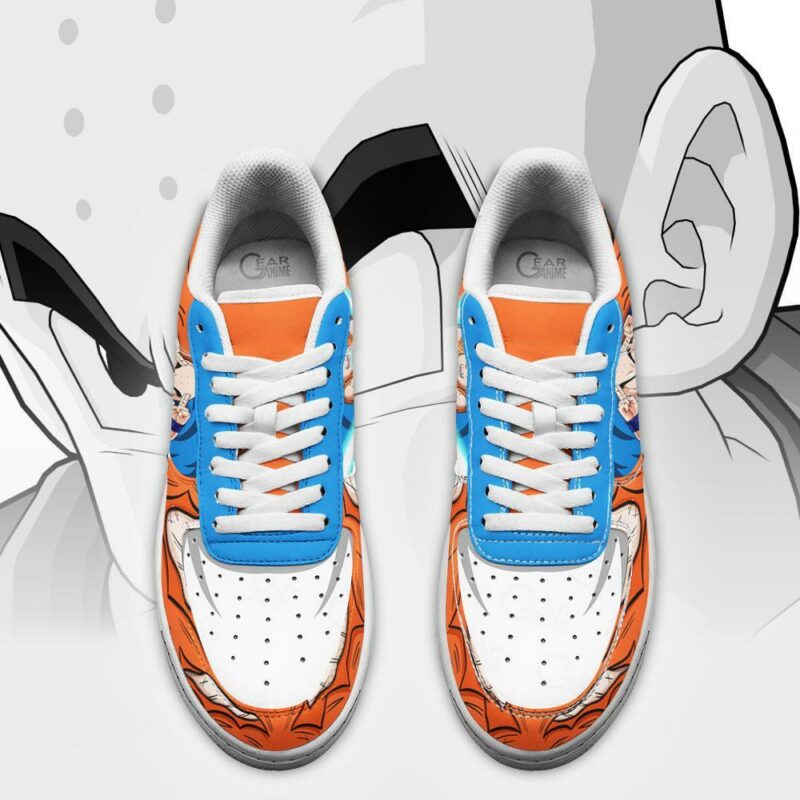 Krillin Air Sneakers Custom Anime Dragon Ball Shoes - 4 - GearAnime