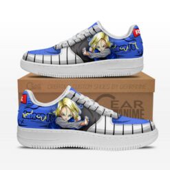 Android 18 Air Sneakers Custom Anime Dragon Ball Shoes - 1 - GearAnime