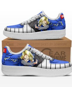 Android 18 Air Sneakers Custom Anime Dragon Ball Shoes - 1 - GearAnime