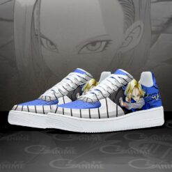 Android 18 Air Sneakers Custom Anime Dragon Ball Shoes - 2 - GearAnime