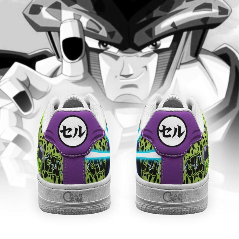 Cell Air Sneakers Custom Anime Dragon Ball Shoes - 3 - GearAnime