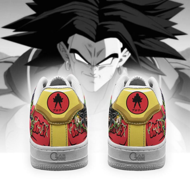 Broly Air Sneakers Custom Anime Dragon Ball Shoes - 3 - GearAnime