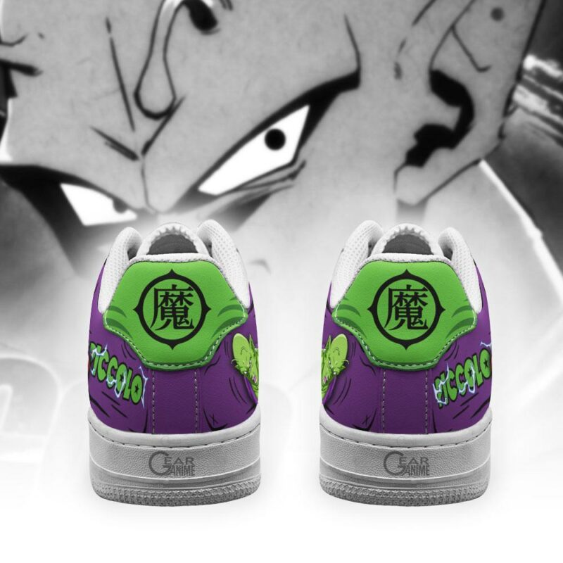 Piccolo Air Sneakers Custom Anime Dragon Ball Shoes - 4 - GearAnime