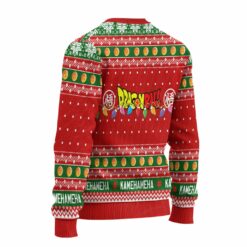 Dragon Ball Anime Ugly Christmas Sweater Red Characters Xmas Gift - LittleOwh - 2