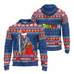 Future Trunks Dragon Ball Anime Ugly Christmas Sweater Xmas Gift - LittleOwh - 4