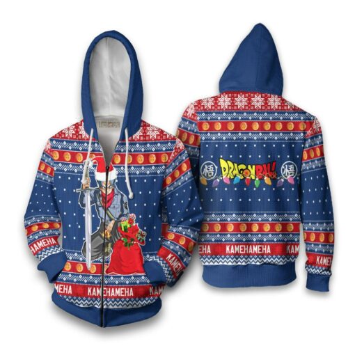 Future Trunks Dragon Ball Anime Ugly Christmas Sweater Xmas Gift - LittleOwh - 5