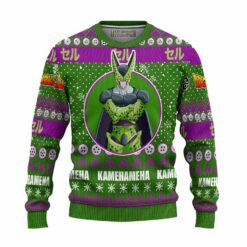 Cell Anime Ugly Christmas Sweater Dragon Ball Z Xmas Gift - LittleOwh - 1