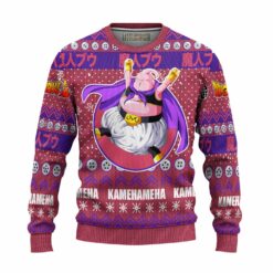 Majin Buu Anime Ugly Christmas Sweater Dragon Ball Z Xmas Gift - LittleOwh - 1