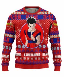 Son Gohan Anime Ugly Christmas Sweater Dragon Ball Z Xmas Gift - LittleOwh - 1