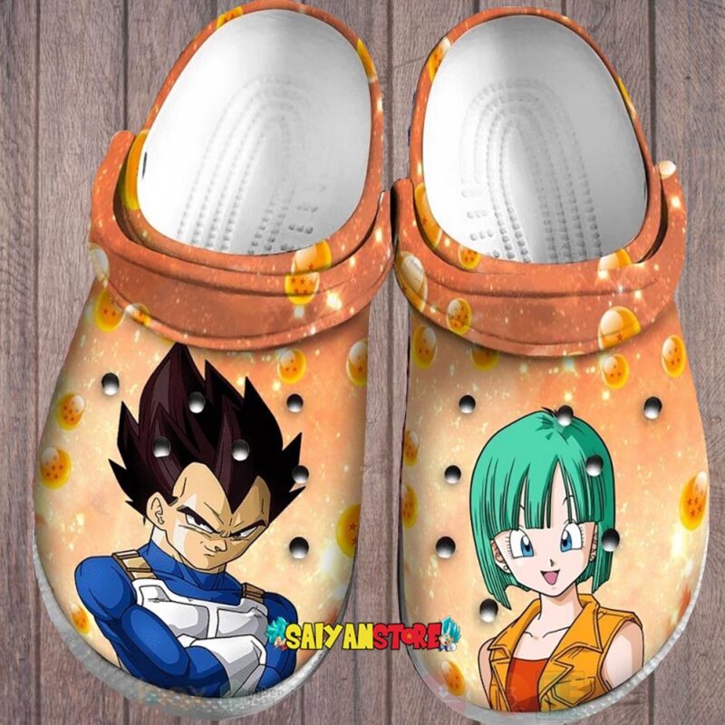 Dragon Ball Vegeta and Bulma Crocs 1