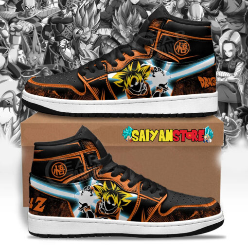 Goku Dragon Ball Custom Shoes 1