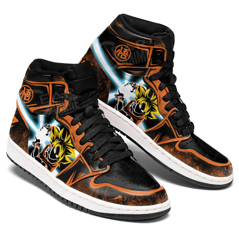 Goku Dragon Ball Custom Shoes 3