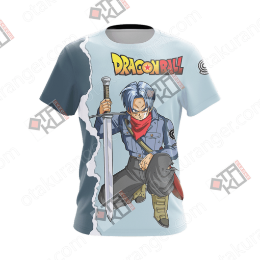 Trunks T shirt - Dragon Ball Anime 1