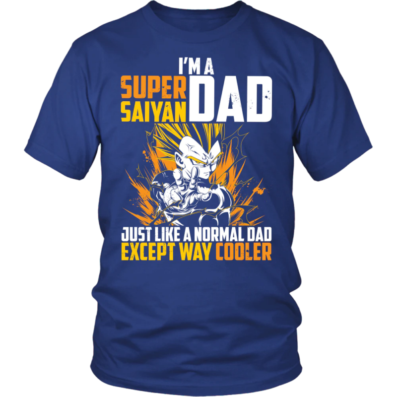 Vegeta Super Saiyan Dad T Shirt 2