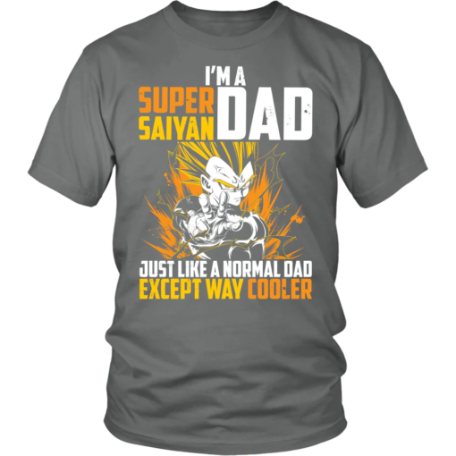 Vegeta Super Saiyan Dad T Shirt 5