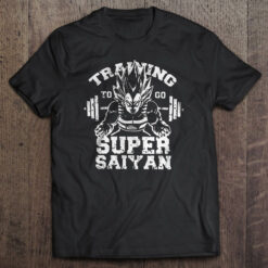 Vegeta Training To Go Super Saiyan T Shirt