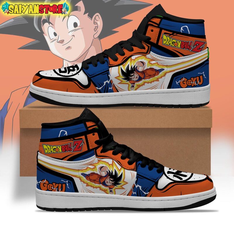 DBZ Goku Custom Shoes 1