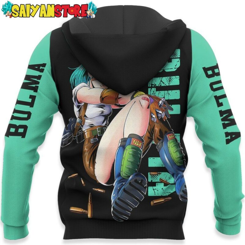 DBZ Bulma Hoodie Custom Dragon Ball Anime Shirts 5