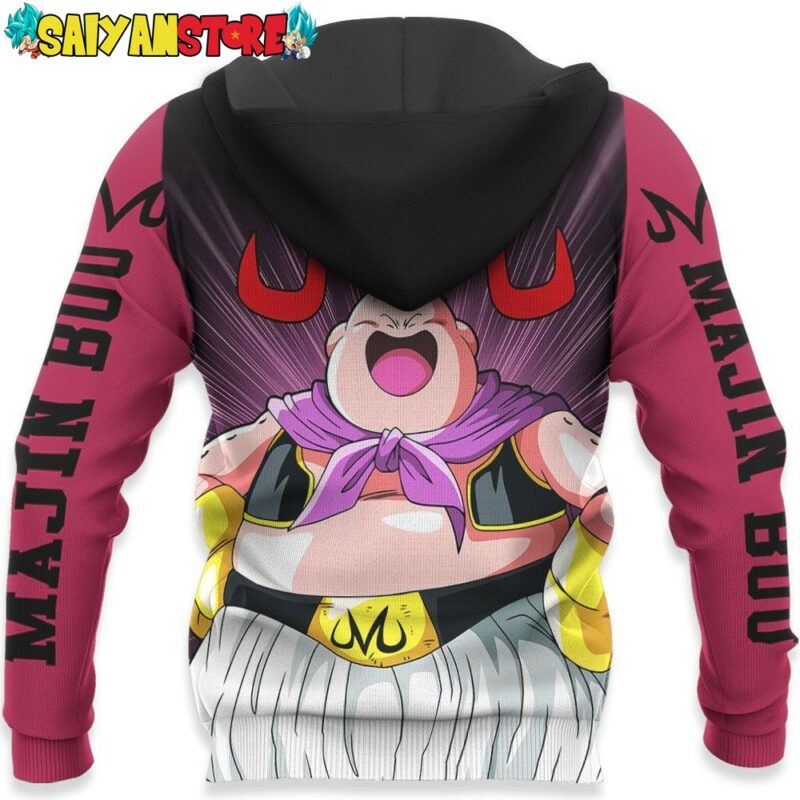 Fat Majin Buu Hoodie Dragon Ball Anime Zip Jacket 5