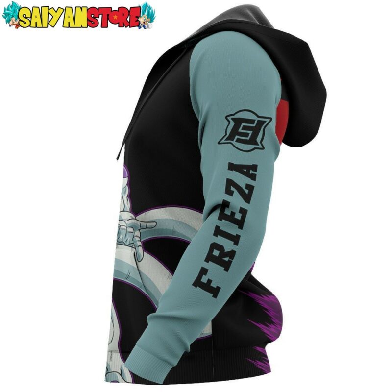 Frieza Hoodie Shirt Dragon Ball Anime Zip Jacket 6