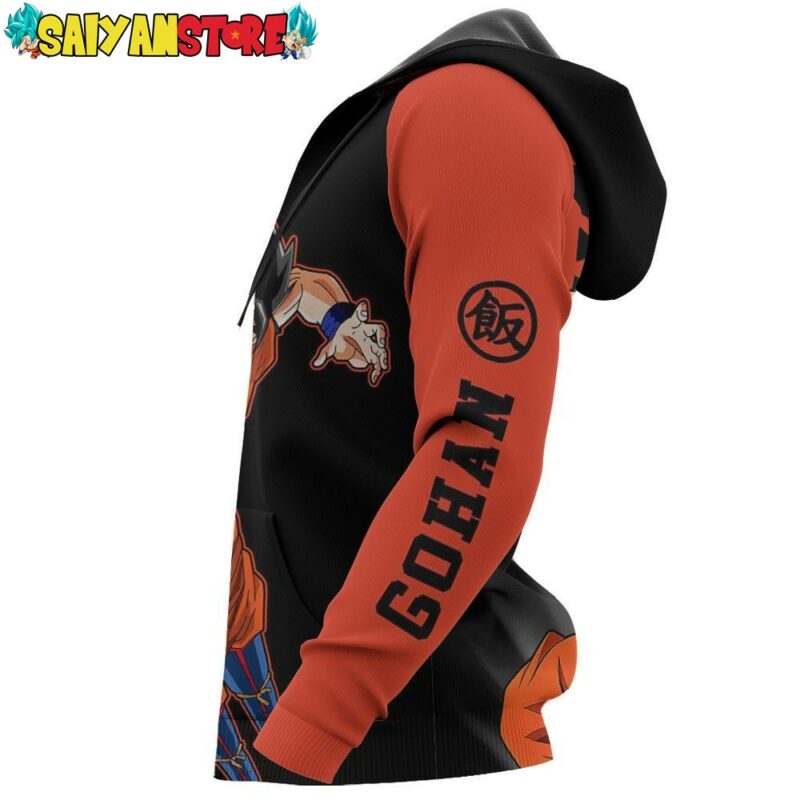 Gohan Hoodie Dragon Ball Anime Zip Jacket 6