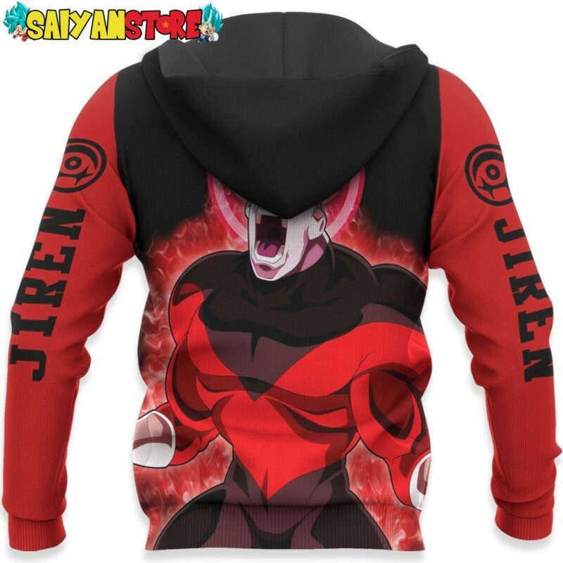 Jiren Hoodie Shirt Dragon Ball Anime Zip Jacket 5