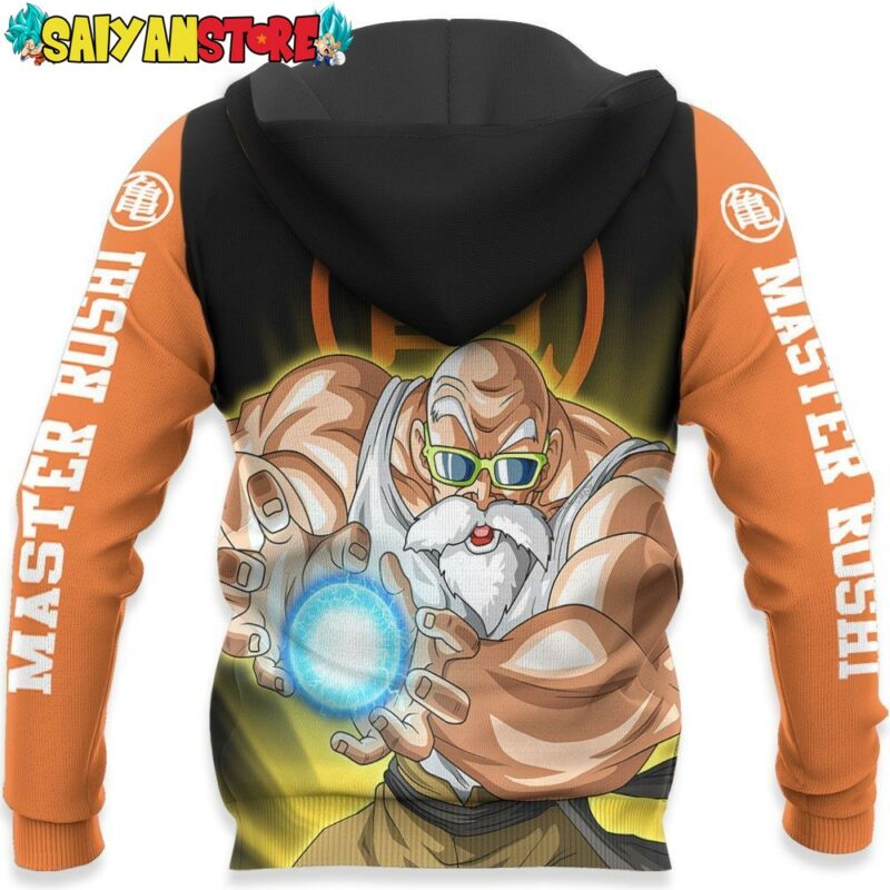 Master Roshi Shirt Hoodie Dragon Ball Anime Jacket 5