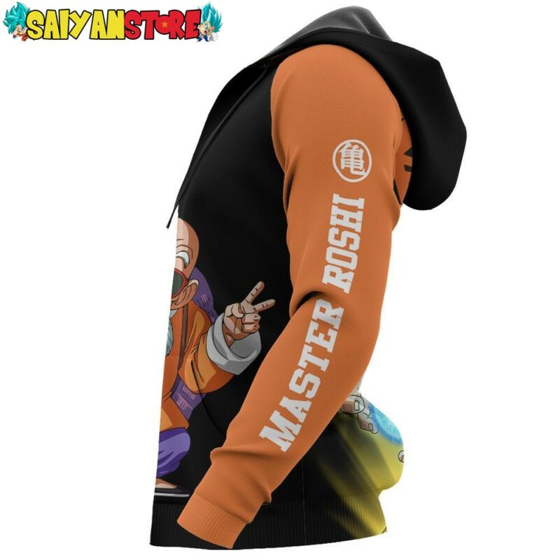 Master Roshi Shirt Hoodie Dragon Ball Anime Jacket 6