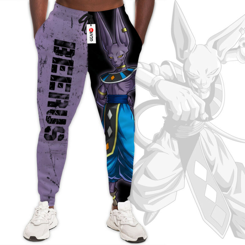 Beerus Joggers Dragon Ball Custom Anime Sweatpants 1